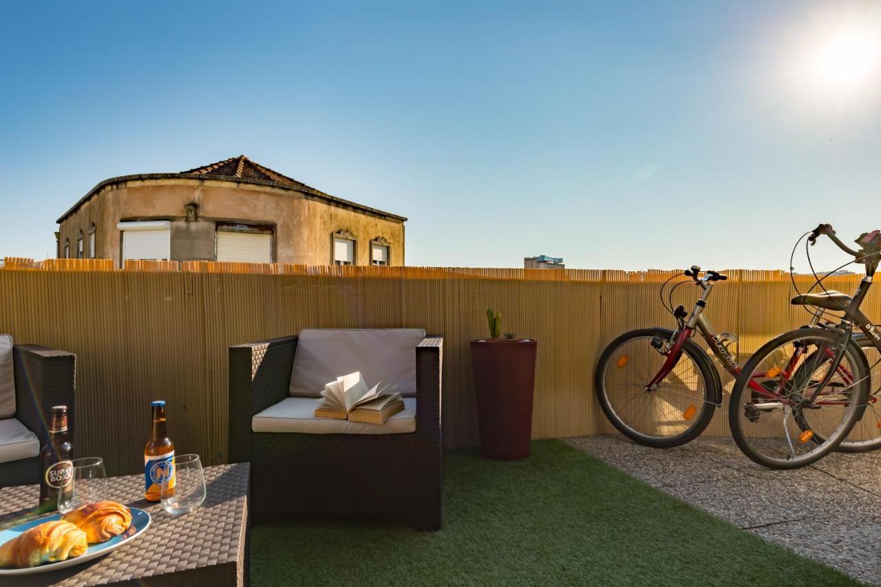 Music Relaxing Apt With Bikes, Terrace & Parking Porto Eksteriør billede